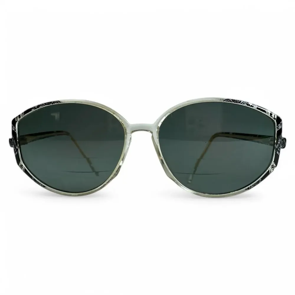 Vintage Silhouette SPX M1803 Blue Oval Sunglasses Austria FRAMES ONLY